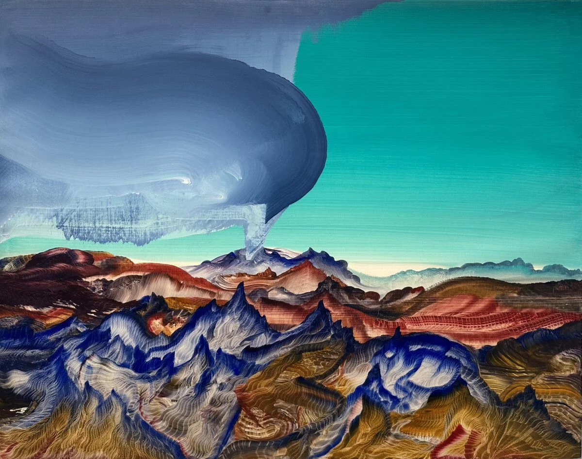 This is an oil painting titled, "Soft Touch" It was painted in 2021